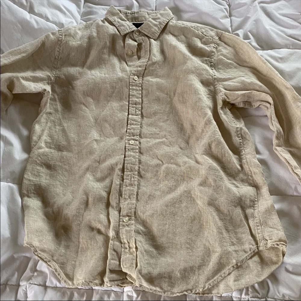 Men’s banana republic button up